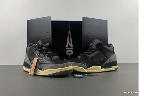 Black Ma Manière FZ4811-001 A  Retro 3 Jordan FZ4811-001 0512